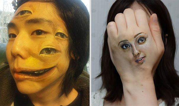 Realistic Body Art by Chooo-San