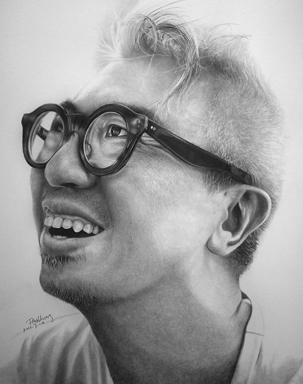 Incredibly Realistic Pencil Drawings by Paul Lung