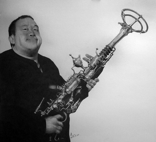 Incredibly Realistic Pencil Drawings by Paul Lung