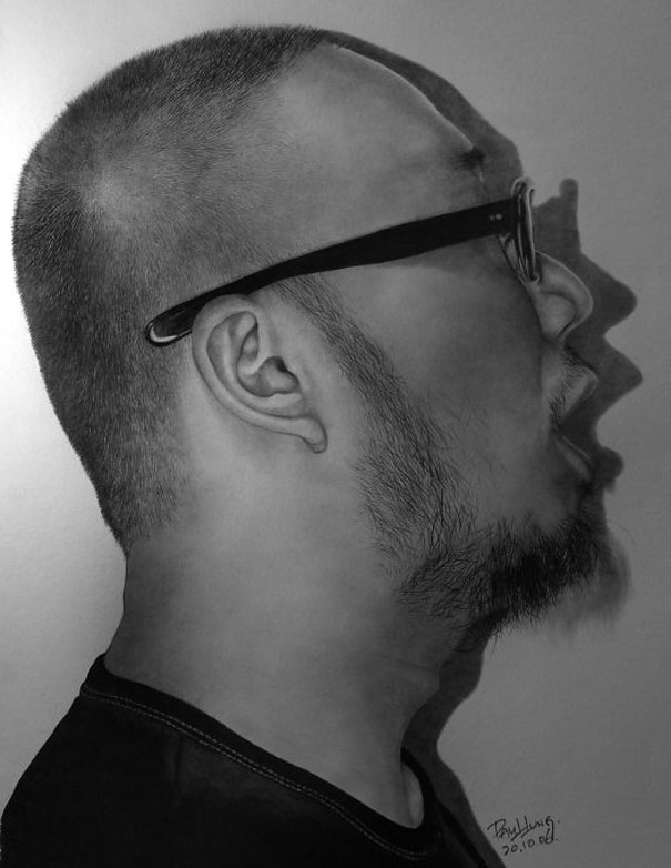 Incredibly Realistic Pencil Drawings by Paul Lung