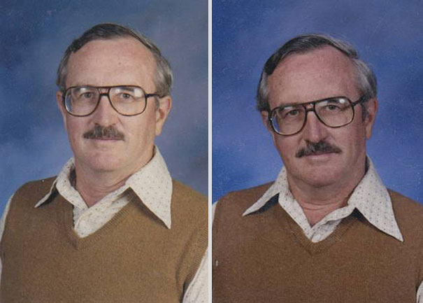 School Teacher Wears The Same Outfit For Yearbook Pictures for 40 Years School Teacher Wears The Same Outfit For Yearbook Pictures for 40 Years