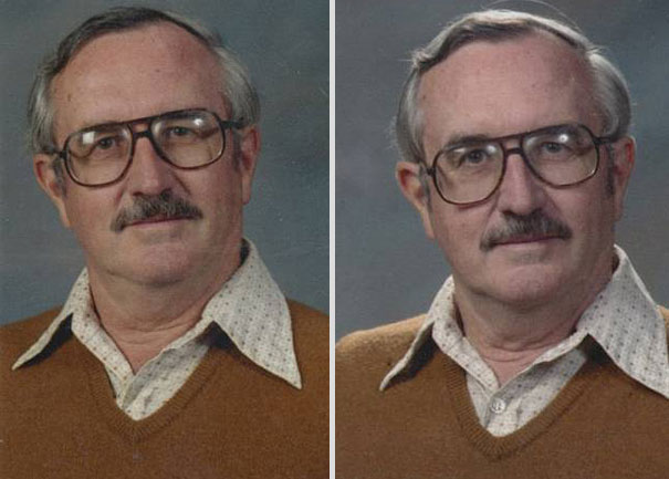 School Teacher Wears The Same Outfit For Yearbook Pictures for 40 Years