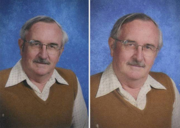 School Teacher Wears The Same Outfit For Yearbook Pictures for 40 Years School Teacher Wears The Same Outfit For Yearbook Pictures for 40 Years
