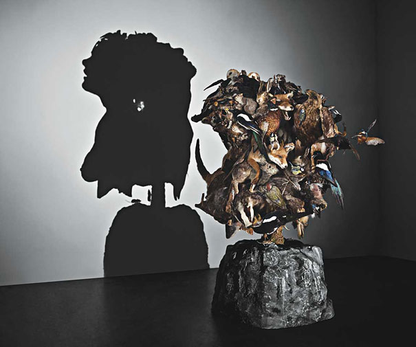 Incredible Shadow Sculptures Made of Rubbish
