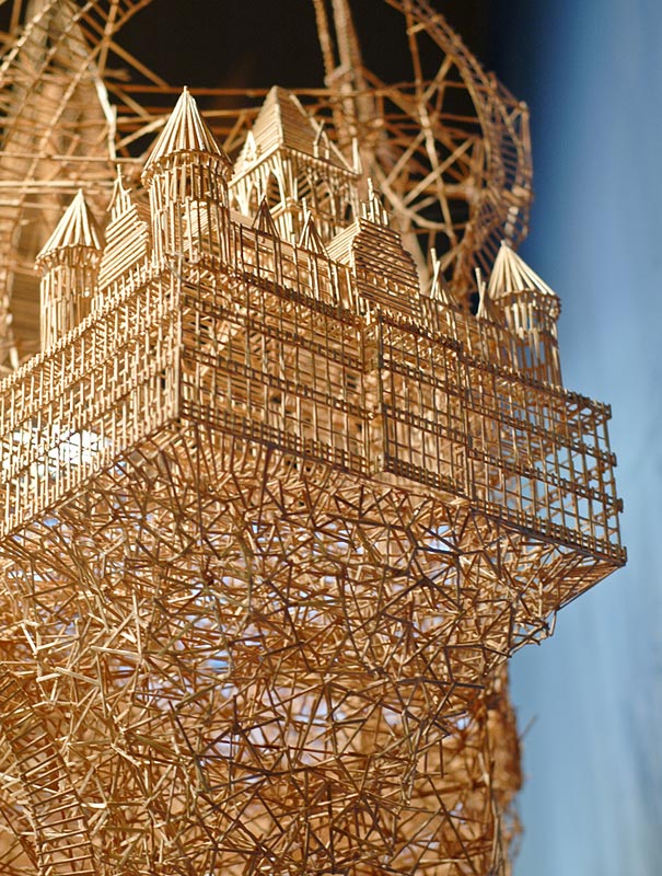One man, 100,000 toothpicks, and 35 years: Amazing Kinetic Sculpture of San Francisco One man, 100,000 toothpicks, and 35 years: Amazing Kinetic Sculpture of San Francisco