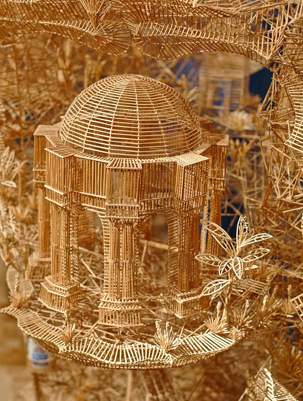 One man, 100,000 toothpicks, and 35 years: Amazing Kinetic Sculpture of San Francisco One man, 100,000 toothpicks, and 35 years: Amazing Kinetic Sculpture of San Francisco