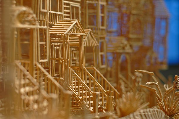 One man, 100,000 toothpicks, and 35 years: Amazing Kinetic Sculpture of San Francisco One man, 100,000 toothpicks, and 35 years: Amazing Kinetic Sculpture of San Francisco