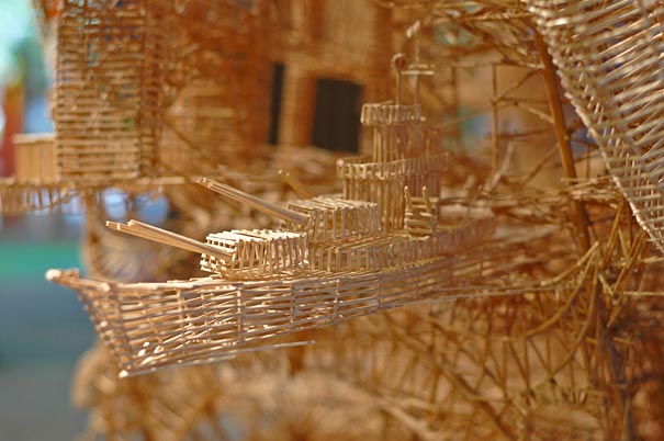 One man, 100,000 toothpicks, and 35 years: Amazing Kinetic Sculpture of San Francisco One man, 100,000 toothpicks, and 35 years: Amazing Kinetic Sculpture of San Francisco