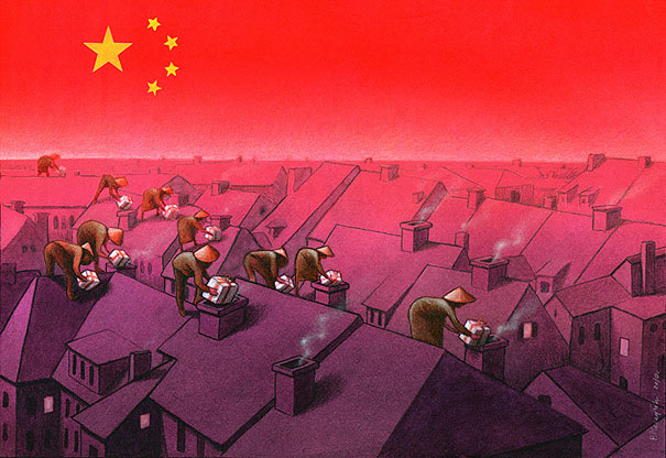 Satirical Illustrations by Pawel Kuczynski