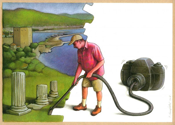 Satirical Illustrations by Pawel Kuczynski