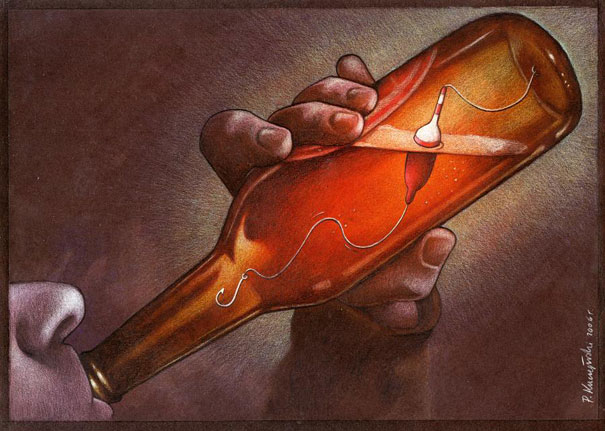 Satirical Illustrations by Pawel Kuczynski Satirical Illustrations by Pawel Kuczynski