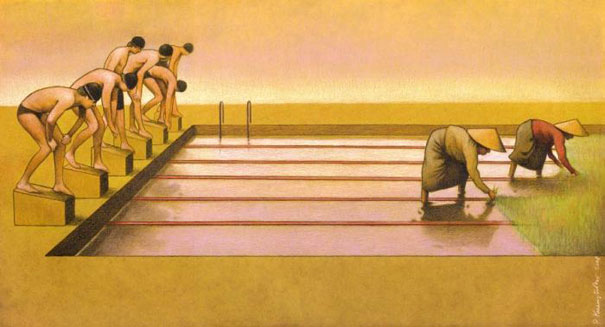 Satirical Illustrations by Pawel Kuczynski Satirical Illustrations by Pawel Kuczynski