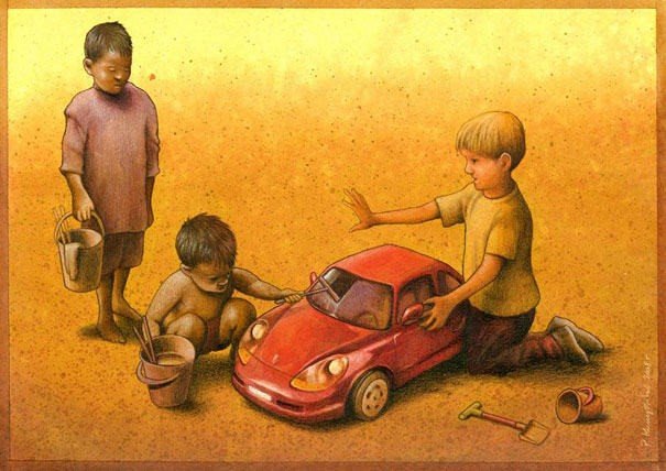 Thought-Provoking Satirical Illustrations By Pawel Kuczynski