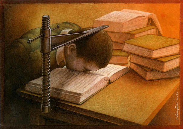 Thought-Provoking Satirical Illustrations By Pawel Kuczynski