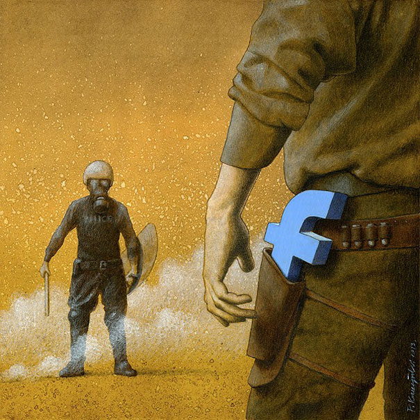 Thought-Provoking Satirical Illustrations By Pawel Kuczynski