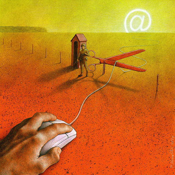 Thought-Provoking Satirical Illustrations By Pawel Kuczynski