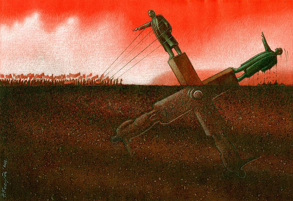 Thought-Provoking Satirical Illustrations By Pawel Kuczynski