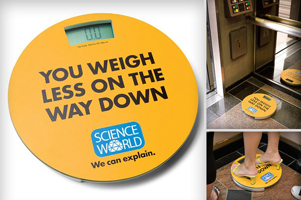 Clever Ads Show That Science Can be Fun Clever Ads Show That Science Can be Fun