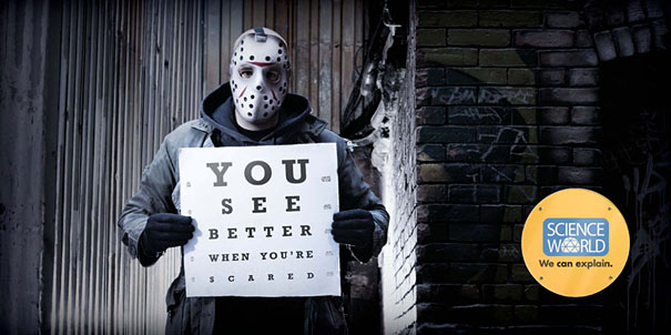 Clever Ads Show That Science Can be Fun Clever Ads Show That Science Can be Fun