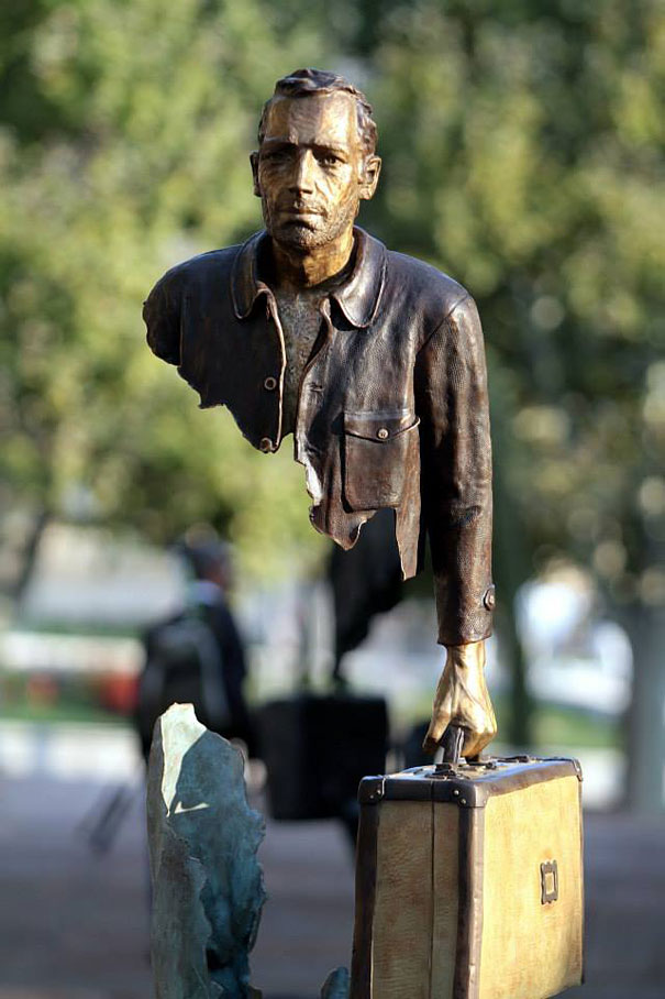 The Beautifully Imperfect Bronze Sculptures Of Bruno Catalano Are Not All There The Beautifully Imperfect Bronze Sculptures Of Bruno Catalano Are Not All There