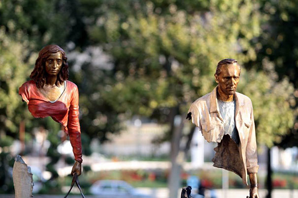 The Beautifully Imperfect Bronze Sculptures Of Bruno Catalano Are Not All There The Beautifully Imperfect Bronze Sculptures Of Bruno Catalano Are Not All There