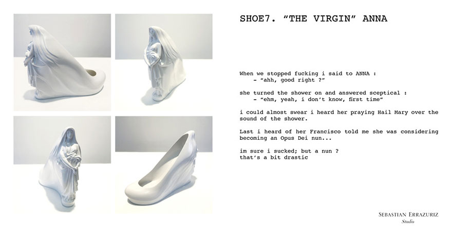 Artist Creates 12 Shoes For 12 Ex Lovers Artist Creates 12 Shoes For 12 Ex Lovers