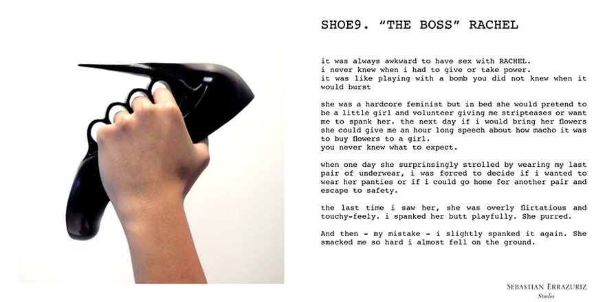 Artist Creates 12 Shoes For 12 Ex Lovers Artist Creates 12 Shoes For 12 Ex Lovers