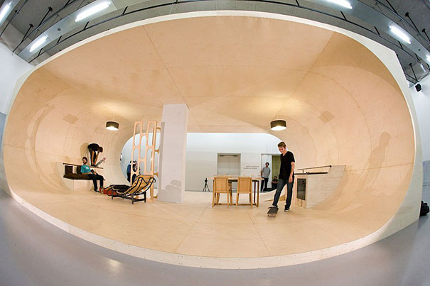 World's First Skateboard House