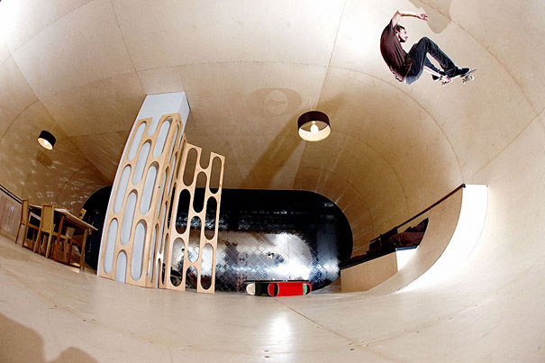 World's First Skateboard House