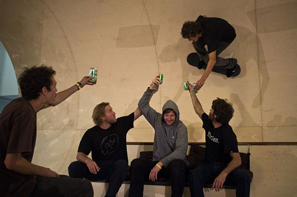 World's First Skateboard House