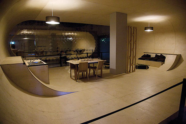 World's First Skateboard House