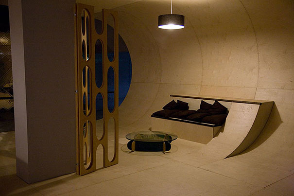 World's First Skateboard House