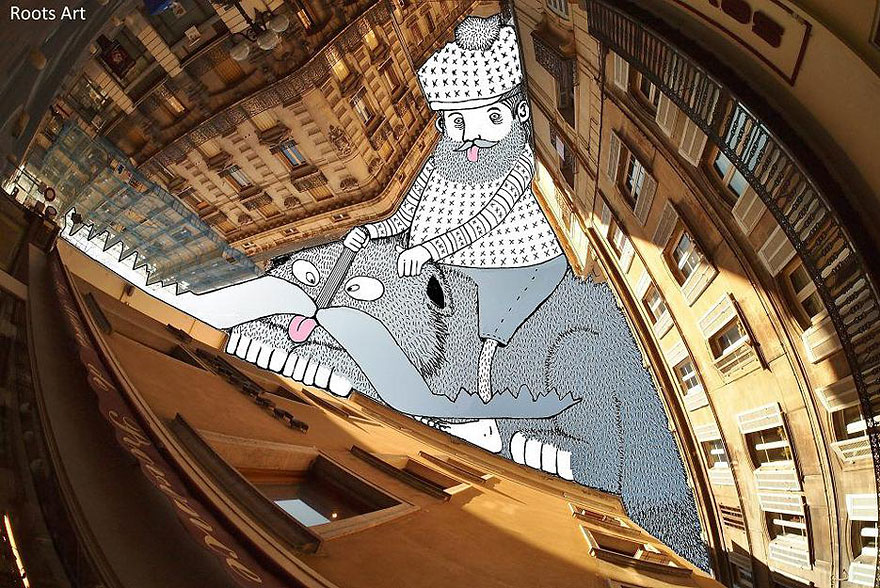 Whimsical Sky Art by Thomas Lamadieu Whimsical Sky Art by Thomas Lamadieu