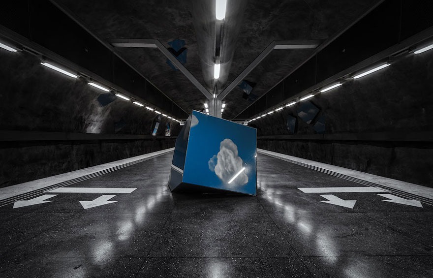 Stunning Underground Art In Stockholm&rsquo;s Metro Station