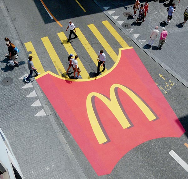 20 Cool And Creative Street Ads