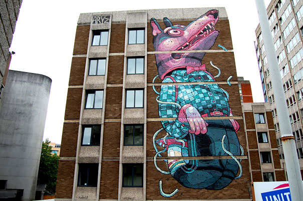 30 Amazing Large Scale Street Art Murals From Around The World
