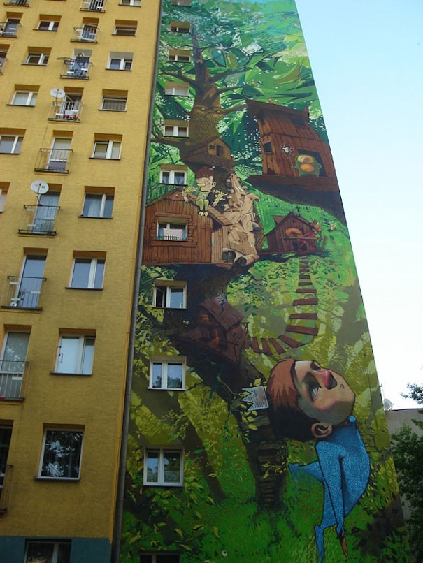 30 Amazing Large Scale Street Art Murals From Around The World