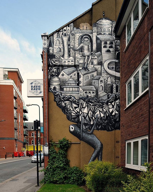 30 Amazing Large Scale Street Art Murals From Around The World