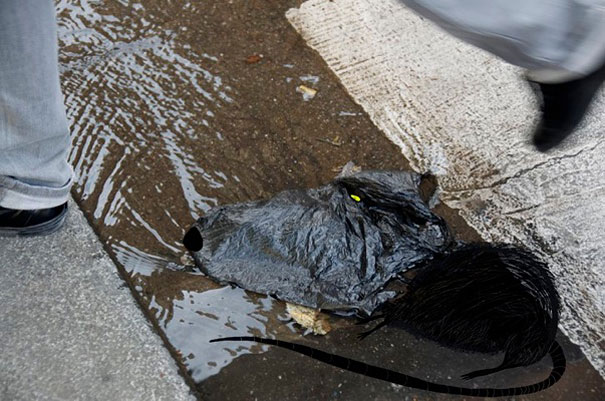 Creative Street Art by Sandrine Boulet Creative Street Art by Sandrine Boulet