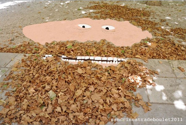 Creative Street Art by Sandrine Boulet Creative Street Art by Sandrine Boulet