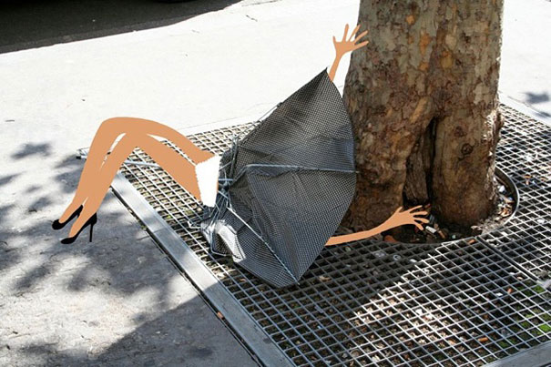 Creative Street Art by Sandrine Boulet Creative Street Art by Sandrine Boulet