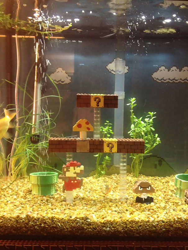 Super Mario Aquarium