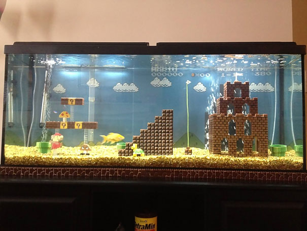 Super Mario Aquarium
