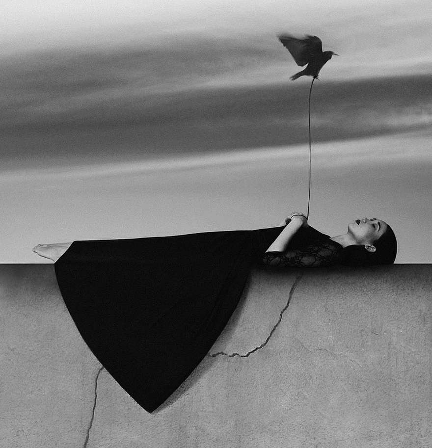 Surreal Self-Portraits by 22-Year-Old Noell S. Oszvald