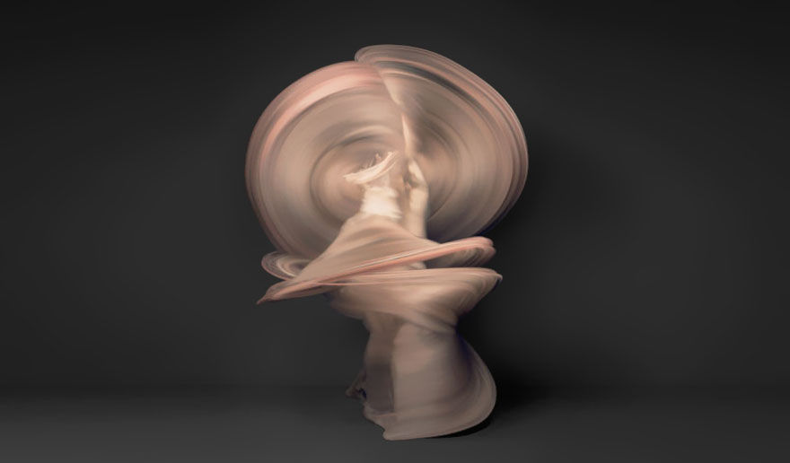 10,000 Individual Images of Nude Dancers Merged Together 10,000 Individual Images of Nude Dancers Merged Together