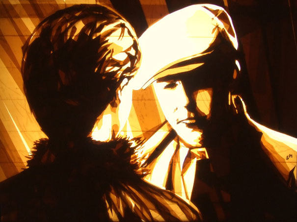 Incredible Packaging Tape Art by Max Zorn Incredible Packaging Tape Art by Max Zorn