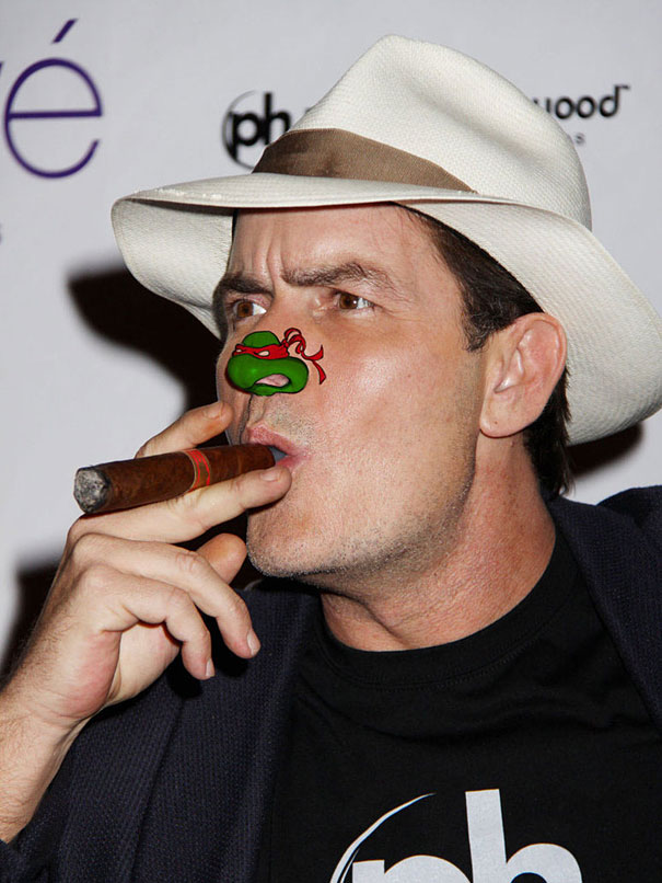 Your Nose is a Teenage Mutant Ninja Turtle!