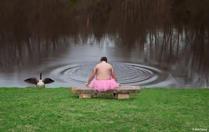 Man Puts On A Pink Tutu And Travels The World To Bring A Smile To His Wife Fighting Breast Cancer Man Puts On A Pink Tutu And Travels The World To Bring A Smile To His Wife Fighting Breast Cancer