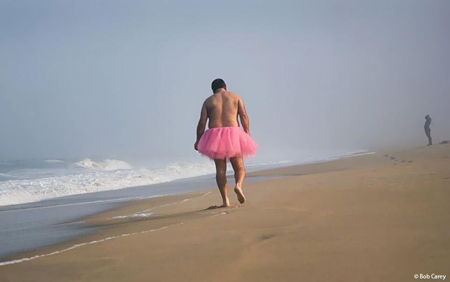 Man Puts On A Pink Tutu And Travels The World To Bring A Smile To His Wife Fighting Breast Cancer