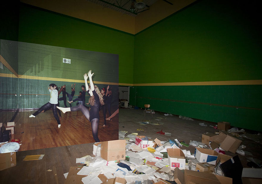 Then-and-Now Photos of Abandoned Detroit School Then-and-Now Photos of Abandoned Detroit School